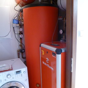 Tepelné čerpadlo Mastertherm DirectMaster, země voda přímý odpar + solární termické panely